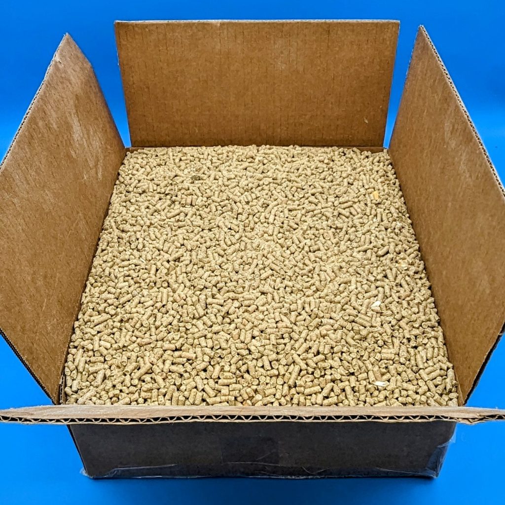 Soy Hull Pellets 20 lbs box Spawn Magic
